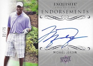 Michael Jordan Golf Cards Guide, Checklist