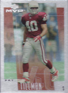 PAT TILLMAN American Hero SNAPSHOTS Jersey #40 Cardinal Special