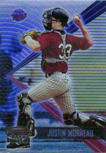 Justin Morneau 2003 Topps #FG-JM Game Worn Jersey Card