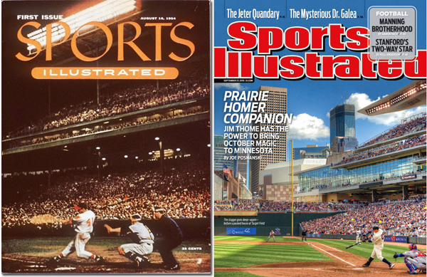 Minnesota Twins Jim Thome Sports Illustrated Cover by Sports Illustrated