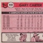 Statistical History of Topps Baseball Card Backs