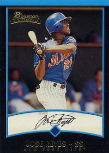 2009 Topps Finest Baseball Refractor #7 Jose Reyes at 's Sports  Collectibles Store