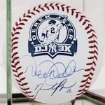 Derek Jeter Signed Yankees 3,000th Hit LE Authentic Majestic