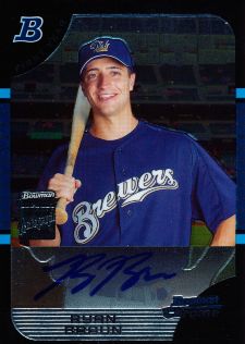  Ryan Braun 2007 Upper Deck #153 Rookie Baseball Card :  Collectibles & Fine Art