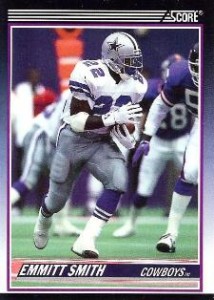 Emmitt Smith Signed Dallas Cowboys Framed 16x20 Photo - Rushing Record Shot