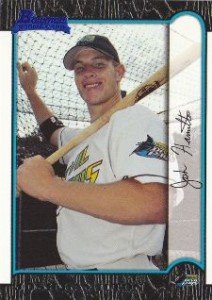 Josh Hamilton 2000 Topps Gold Label Hand Signed Autograph Rays #62