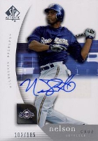 NELSON CRUZ 2005 Bowman Gold Rookie Card 