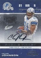 Calvin Johnson Autographed/Signed 2007 Fleer Ultra Lucky 13 Card - Autographed  Football Cards at 's Sports Collectibles Store