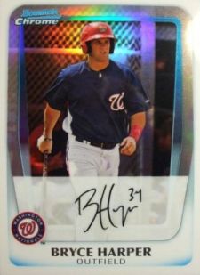 Bryce Harper Rookie Signed 2011 All Star Game Futures Team USA