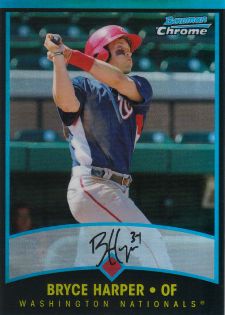 The Bryce Harper Visual Guide to 2011 Bowman Chrome Baseball