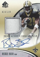 Reggie Bush Game-Used Jersey Football Card –