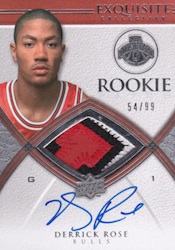 Derrick rose store rookie card