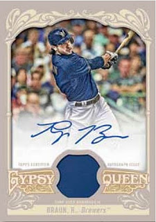 PRINCE FIELDER 2012 Topps Gypsy Queen Relics Game Jersey 