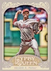 Cliff Lee 2012 Topps Gypsy Queen MLB Baseball Card #170 Philadelphia  Phillies