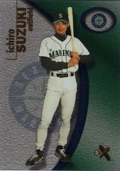 2021 Ichiro Suzuki Jersey Fusion Swatch Card - Seattle Mariners