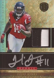 Julio Jones Autographed & Framed Red Falcons Jersey