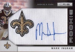 2011 Limited Mark Ingram auto autograph jersey rc rookie #D09/10