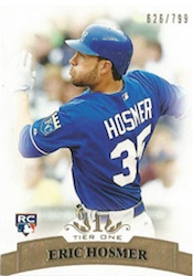 Eric Hosmer Unsigned 2014 Topps Tribute Jersey Card