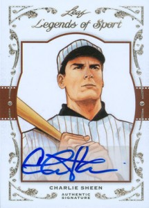 Charlie Sheen Signed Major League 35