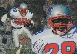 Curtis Martin football card (New England Patriots) 1995 Upper Deck