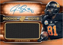 : Football NFL 2012 Topps Paramount Pairs #PA-BB Dez  Bryant/Justin Blackmon : Collectibles & Fine Art