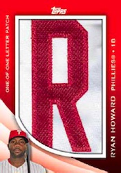 2012 Topps Series 2 Baseball Own The Name Relic Card