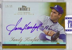 2012 Topps Tribute: Set Checklist, Reviews, Boxes and More