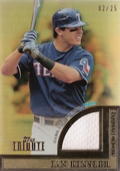 2012 Topps Tribute Positions of Power Blue TT Troy Tulowitzki Dual