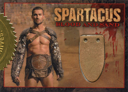 2012 Rittenhouse Spartacus Relic Card 2012 Rittenhouse Spartacus Trading Cards 2