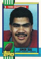 Junior Seau Signed Miami Dolphins 8x10 Photo (JSA) — RSA