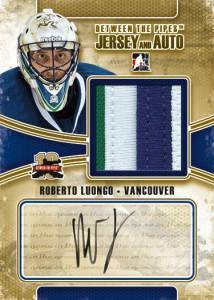 In The Game Between The Pipes Hockey 3-Pack Lot – 2011-12 & 2012-13 Mix (23 Cards)