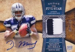 2011 Leaf Limited Football Card # 8 Demarco Murray RC - Dallas Cowboys (RC  - Rookie Card) NFL Rookie Trading Card in Rookie Top Load Case at 's  Sports Collectibles Store