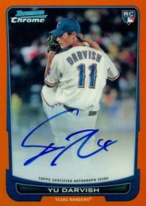 2012 Bowman Baseball Yu Darvish Visual Guide