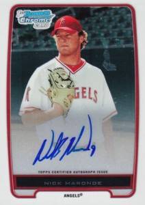 Xander Bogaerts 2012 Bowman Chrome Prospect Auto - Blue Refractor