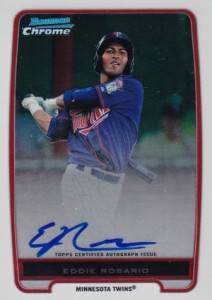 Eddie Rosario Memorabilia, Autographed Eddie Rosario Collectibles