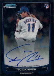 2012 Bowman Baseball Yu Darvish Visual Guide