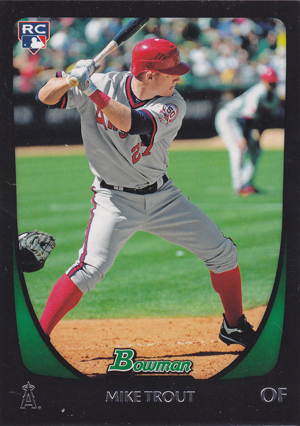 Mike Trout 2011 Topps Update Gold #US175 Price Guide - Sports Card Investor