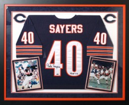 framed football jerseys