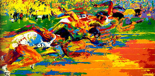 15 Amazing LeRoy Neiman Sports Paintings to Marvel and Admire