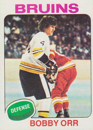  1975 Topps # 10 Gilbert Perreault Buffalo Sabres