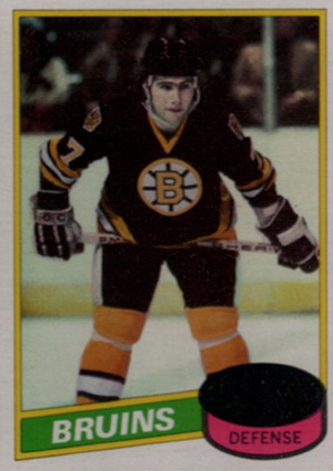 Ray Bourque 1981-82 Topps #5 Trading Card BAS Near Mint 7