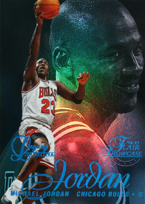 flair michael jordan card