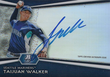 Topps Taijuan Walker Baseball Sports Trading Cards & Accessories