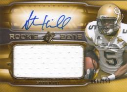2012 SPx Football Rookie Auto Jersey 85 Stephen Hill