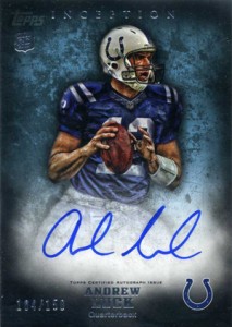 Andrew Luck Rookie Cards Checklist, Autographs, Gallery, Buying Guide