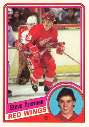 1984-85 O-Pee-Chee Steve Yzerman RC