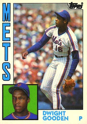 Lot - (NM-MT) 1984 Topps Traded Dwight Gooden Rookie #42T Baseball