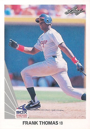 How To Spot A Counterfeit 1990 Leaf Frank Thomas Rookie Card