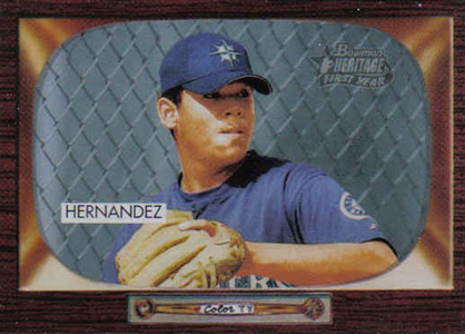 2005 Bowman #150 Felix Hernandez - NM-MT - The Dugout Sportscards & Comics