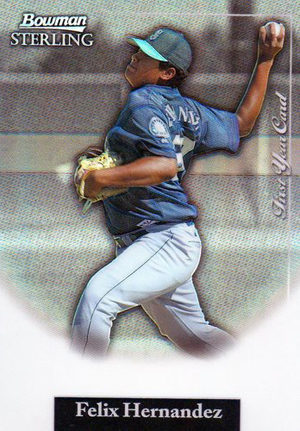 FELIX HERNANDEZ ROOKIE CARD 2003 Seattle Mariners Baseball Just Minors RC